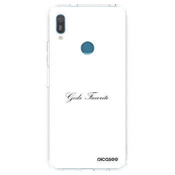 Picasee silikonska prozirna maskica za Huawei Y6 2019 - Gods Favorite