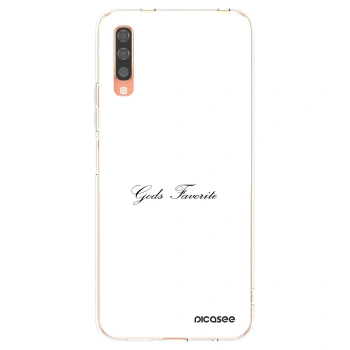 Picasee silikonska prozirna maskica za Samsung Galaxy A70 A705F - Gods Favorite