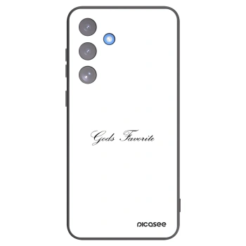 Picasee crna silikonska maskica za Samsung Galaxy S25 FE 5G - Gods Favorite