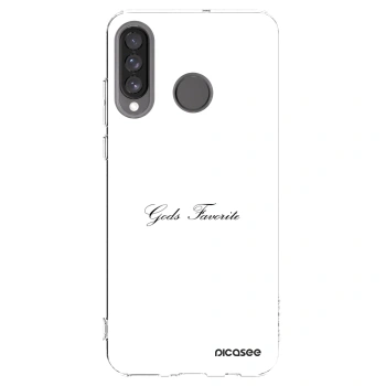 Picasee silikonska prozirna maskica za Huawei P30 Lite - Gods Favorite