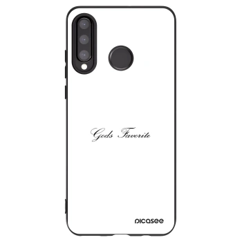Picasee crna silikonska maskica za Huawei P30 Lite - Gods Favorite