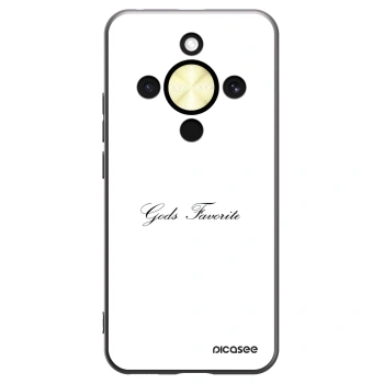 Picasee crna silikonska maskica za Honor Magic8 Lite 5G - Gods Favorite