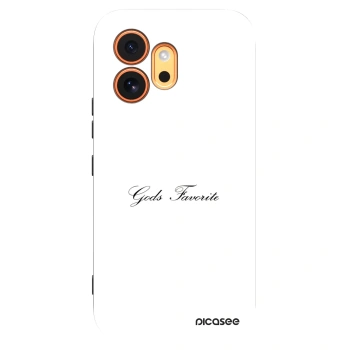 Picasee crna silikonska maskica za Honor 600 - Gods Favorite