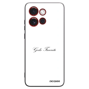 Picasee crna silikonska maskica za Motorola Edge 60 Neo 5G - Gods Favorite