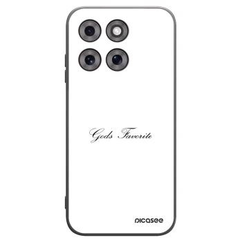 Picasee crna silikonska maskica za Motorola Moto G77 - Gods Favorite