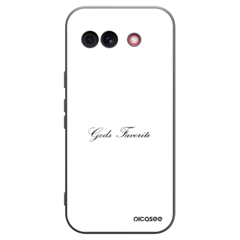 Picasee crna silikonska maskica za Google Pixel 10a - Gods Favorite