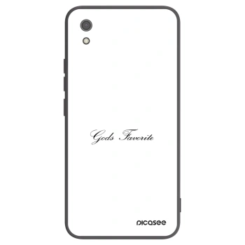 Picasee crna silikonska maskica za Xiaomi Redmi 7A - Gods Favorite