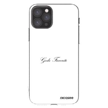 Picasee silikonska prozirna maskica za Apple iPhone 11 Pro - Gods Favorite