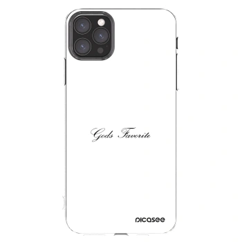 Picasee silikonska prozirna maskica za Apple iPhone 11 Pro Max - Gods Favorite