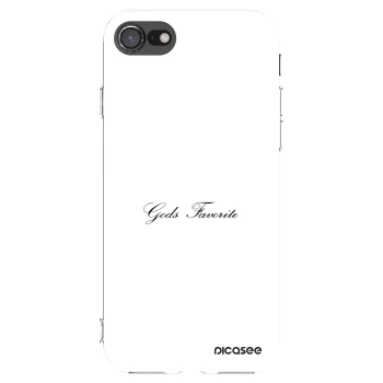 Picasee silikonska prozirna maskica za Apple iPhone 8 - Gods Favorite