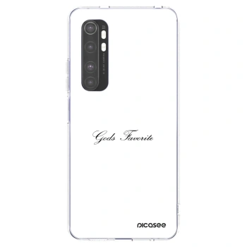 Picasee silikonska prozirna maskica za Xiaomi Mi Note 10 Lite - Gods Favorite