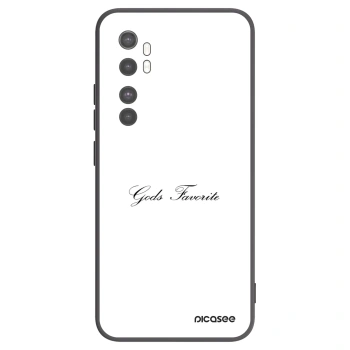 Picasee crna silikonska maskica za Xiaomi Mi Note 10 Lite - Gods Favorite