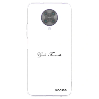 Picasee silikonska prozirna maskica za Xiaomi Poco F2 Pro - Gods Favorite