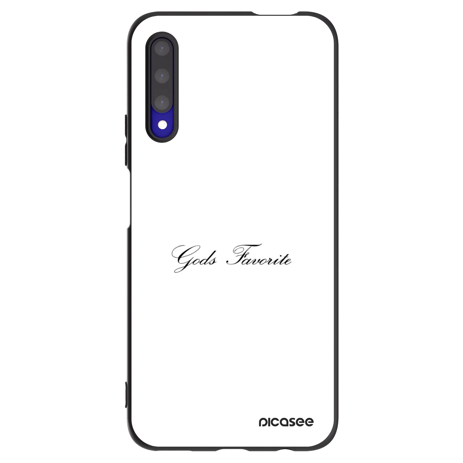 Picasee crna silikonska maskica za Honor 9X Pro - Gods Favorite