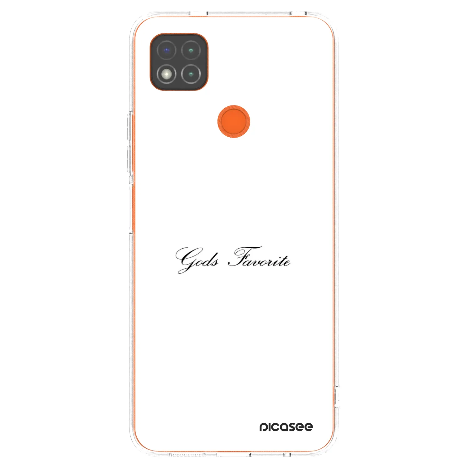 Picasee silikonska prozirna maskica za Xiaomi Redmi 9C - Gods Favorite
