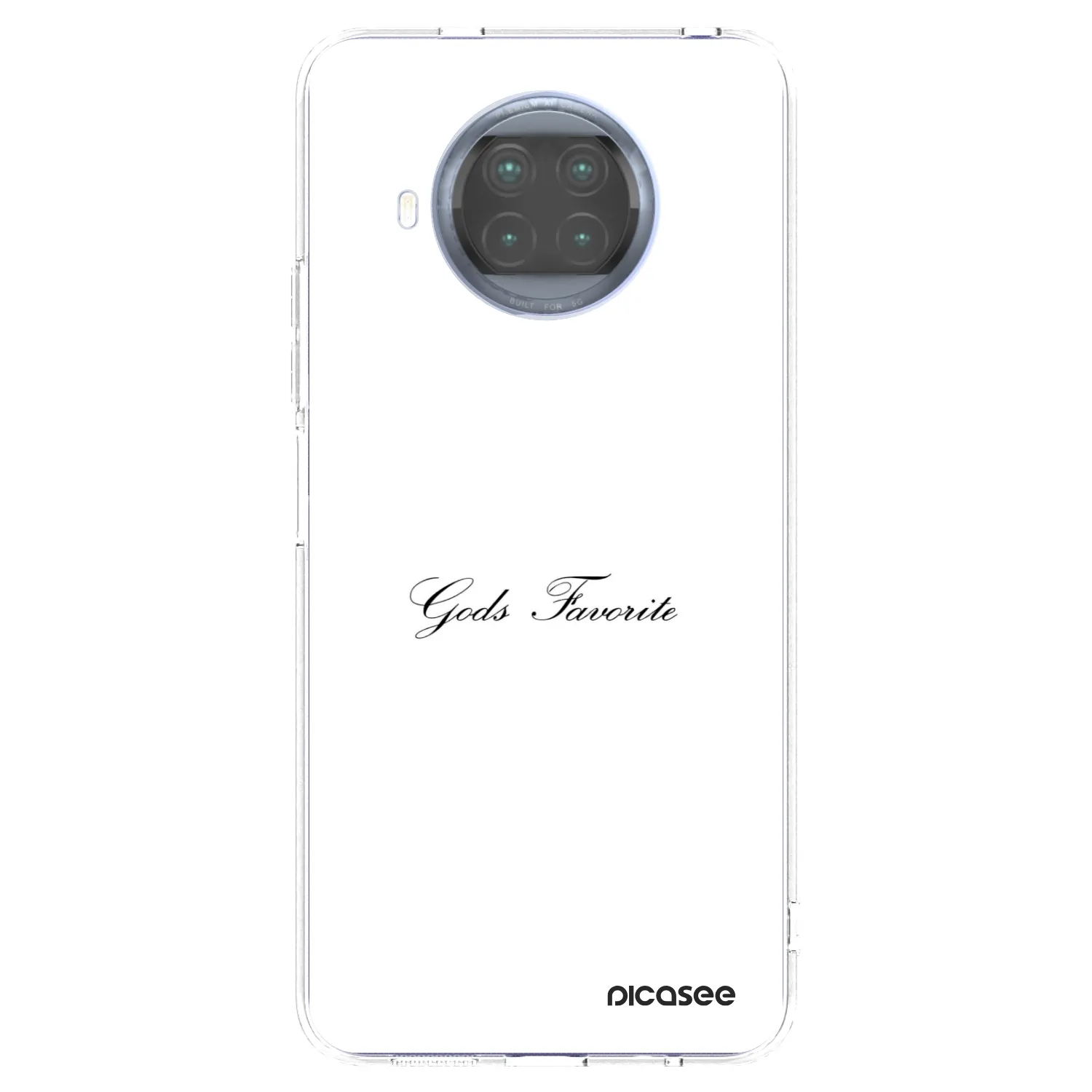 Picasee silikonska prozirna maskica za Xiaomi Mi 10T Lite - Gods Favorite