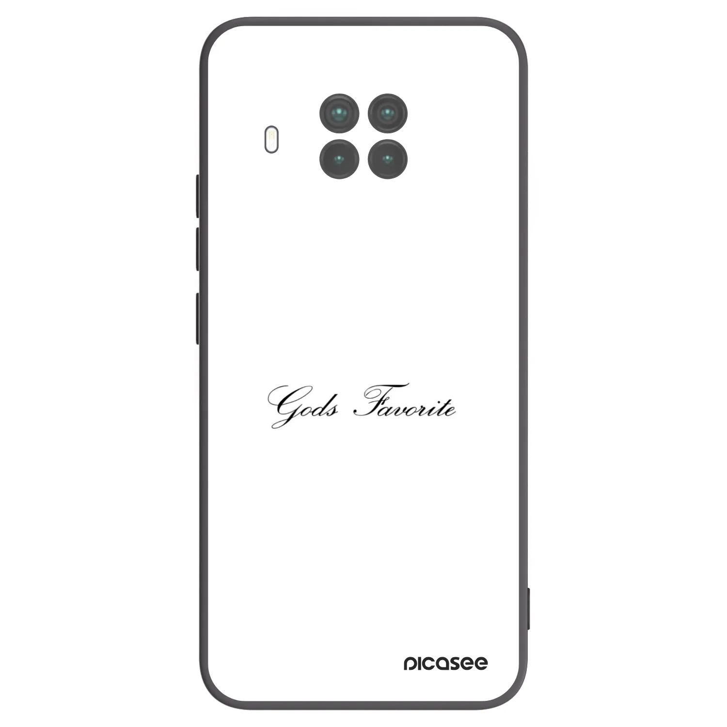 Picasee crna silikonska maskica za Xiaomi Mi 10T Lite - Gods Favorite