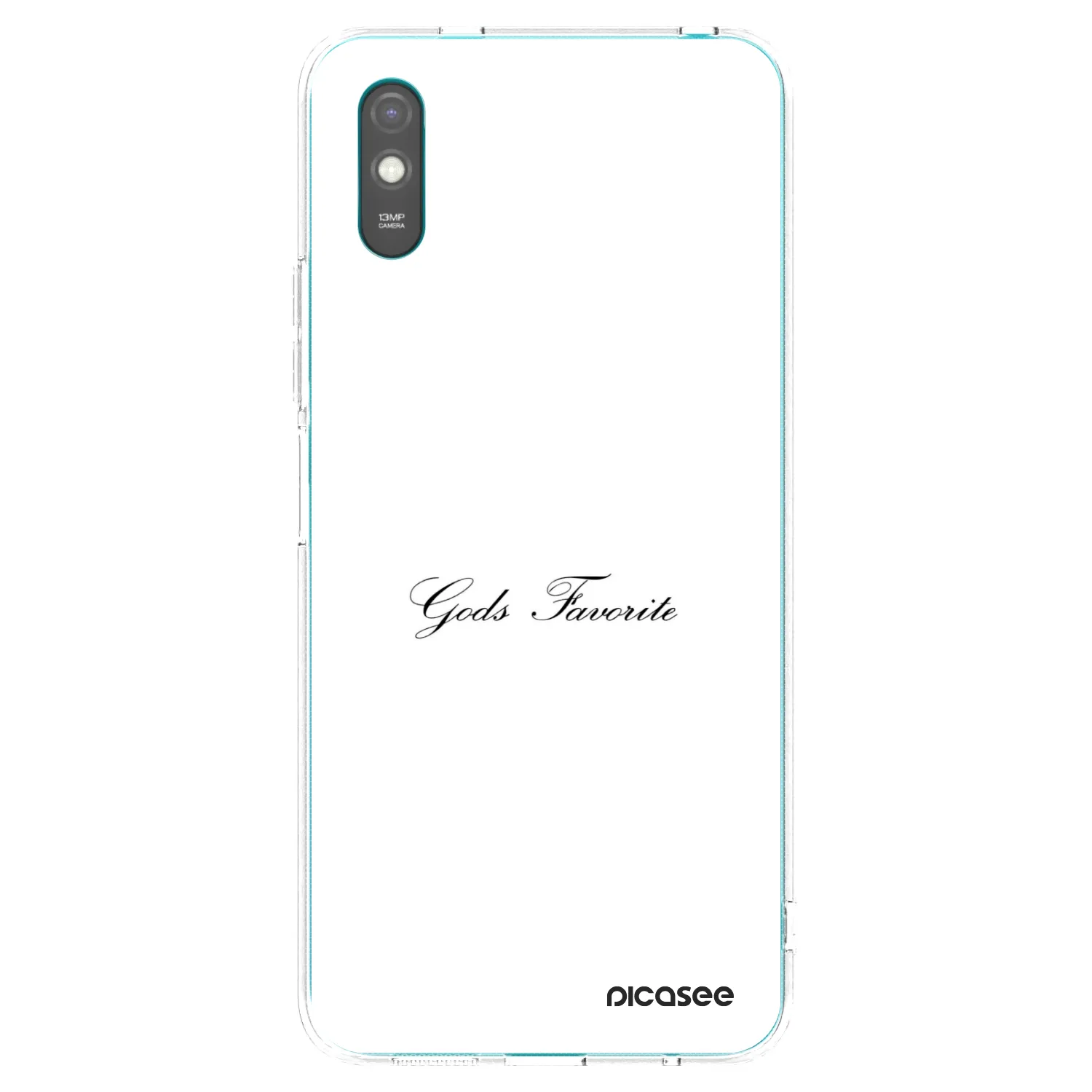 Picasee silikonska prozirna maskica za Xiaomi Redmi 9AT - Gods Favorite