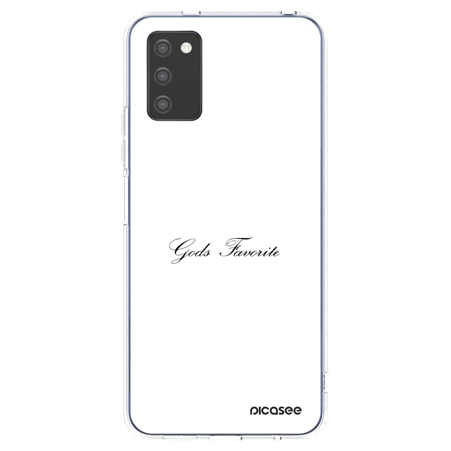 Picasee silikonska prozirna maskica za Samsung Galaxy A02s A025G - Gods Favorite