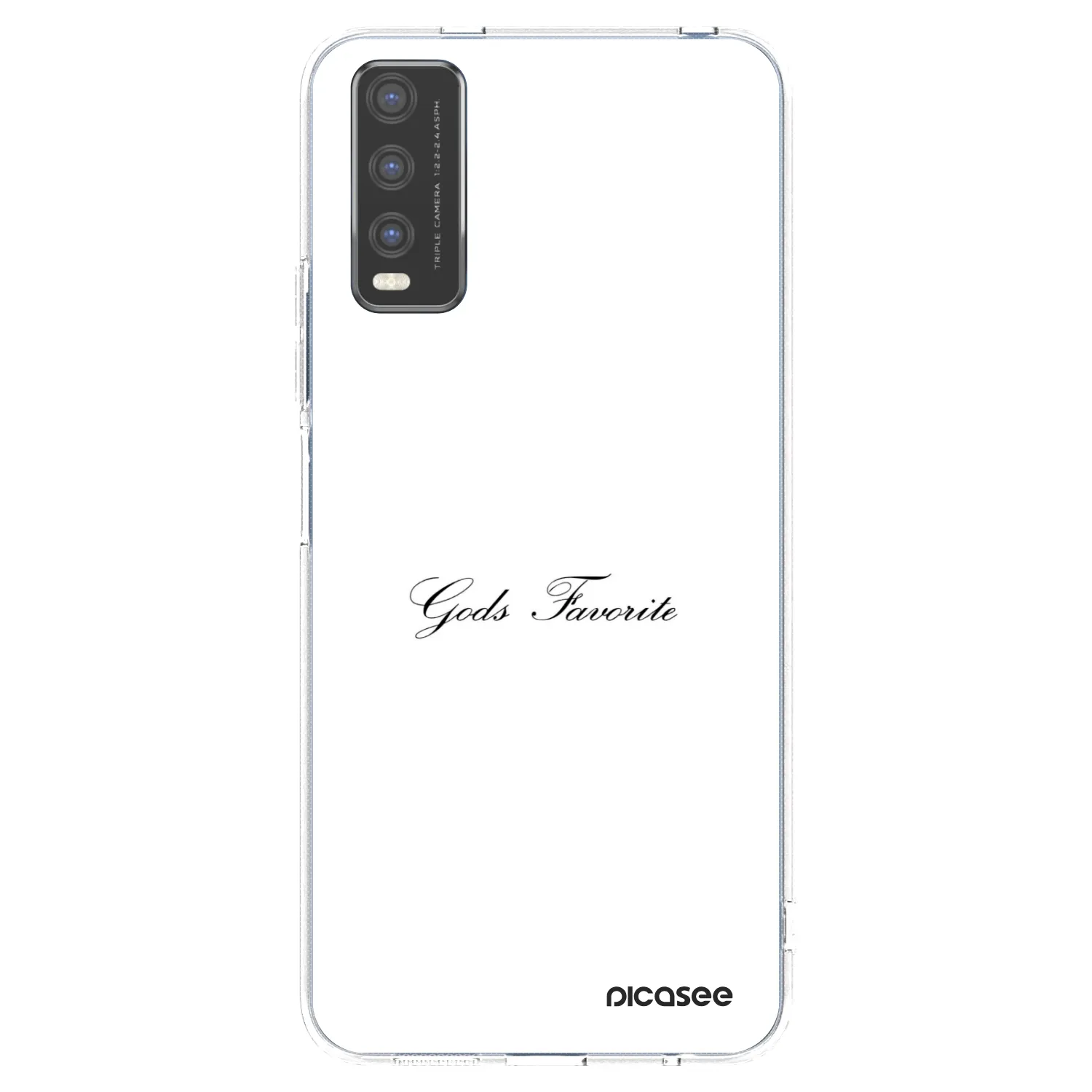 Picasee silikonska prozirna maskica za Vivo Y20s - Gods Favorite
