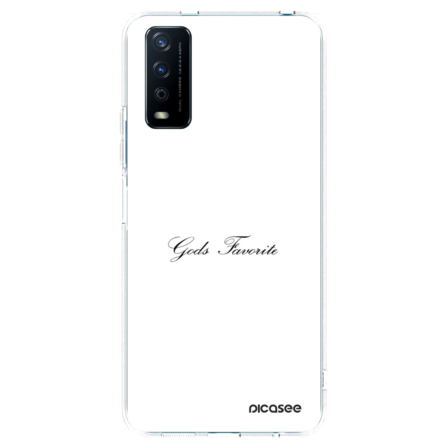 Picasee silikonska prozirna maskica za Vivo Y11s - Gods Favorite