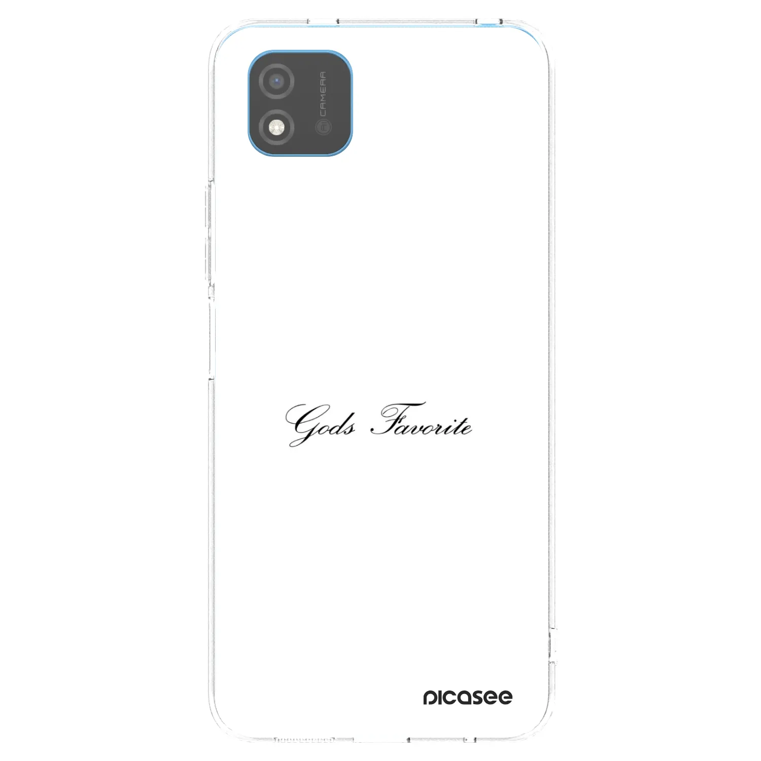 Picasee silikonska prozirna maskica za Realme C11 (2021) - Gods Favorite