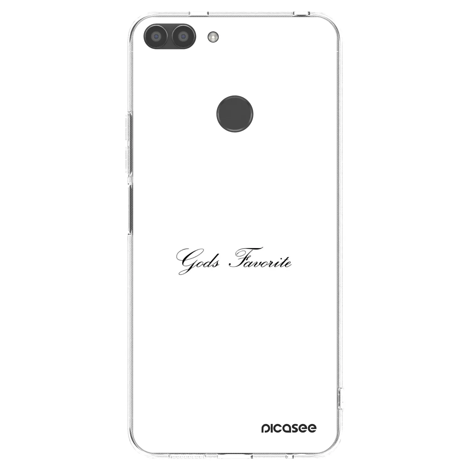 Picasee silikonska prozirna maskica za Huawei P Smart - Gods Favorite