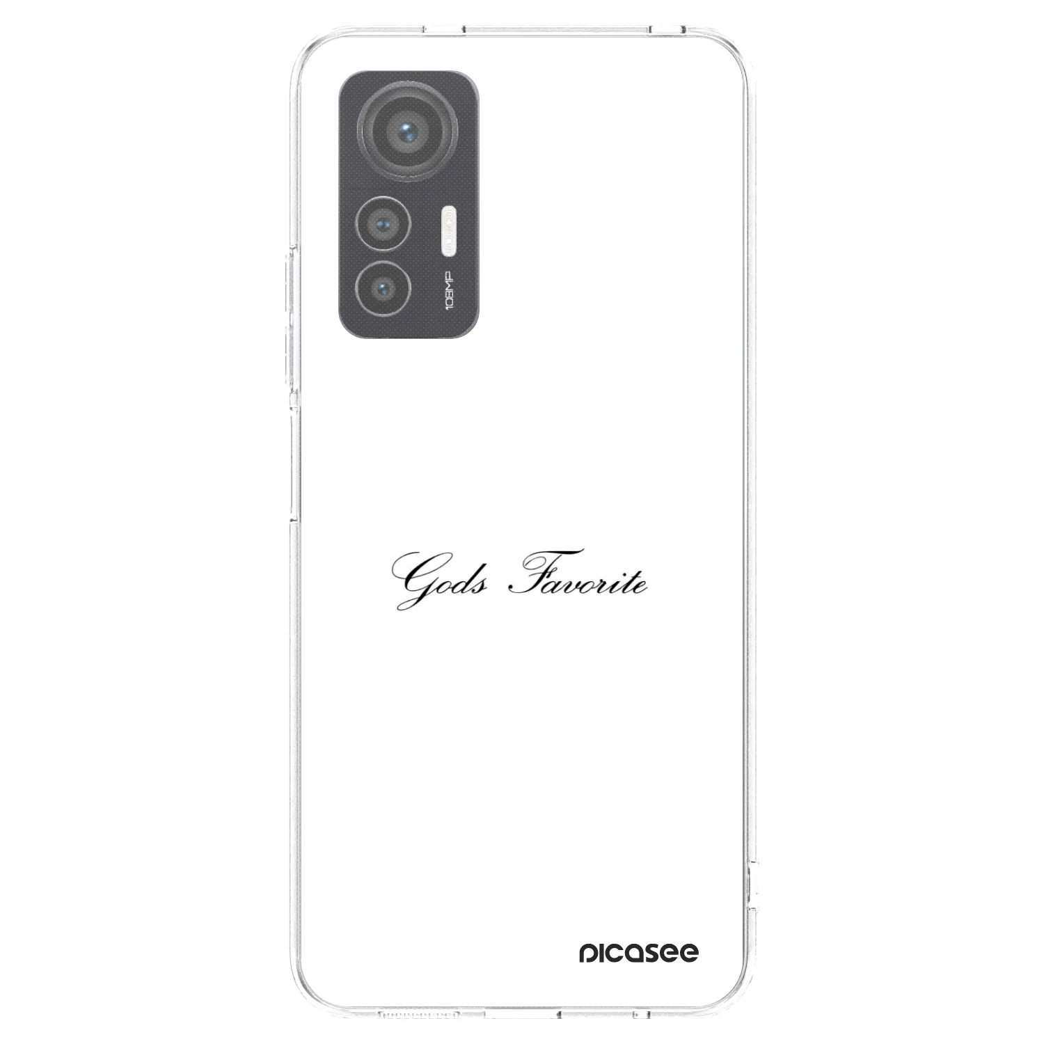 Picasee silikonska prozirna maskica za Xiaomi 12 Lite - Gods Favorite
