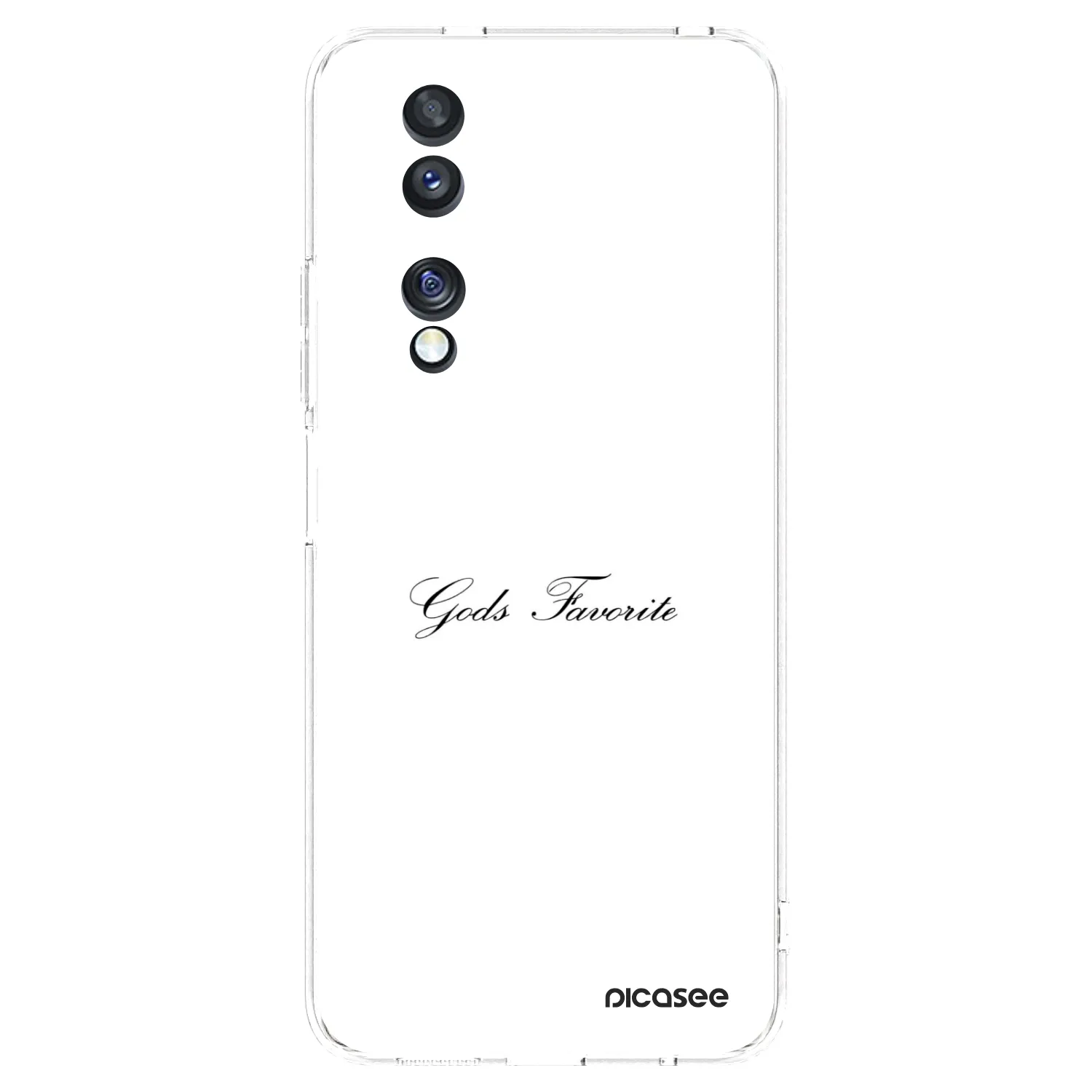 Picasee silikonska prozirna maskica za Honor 70 - Gods Favorite