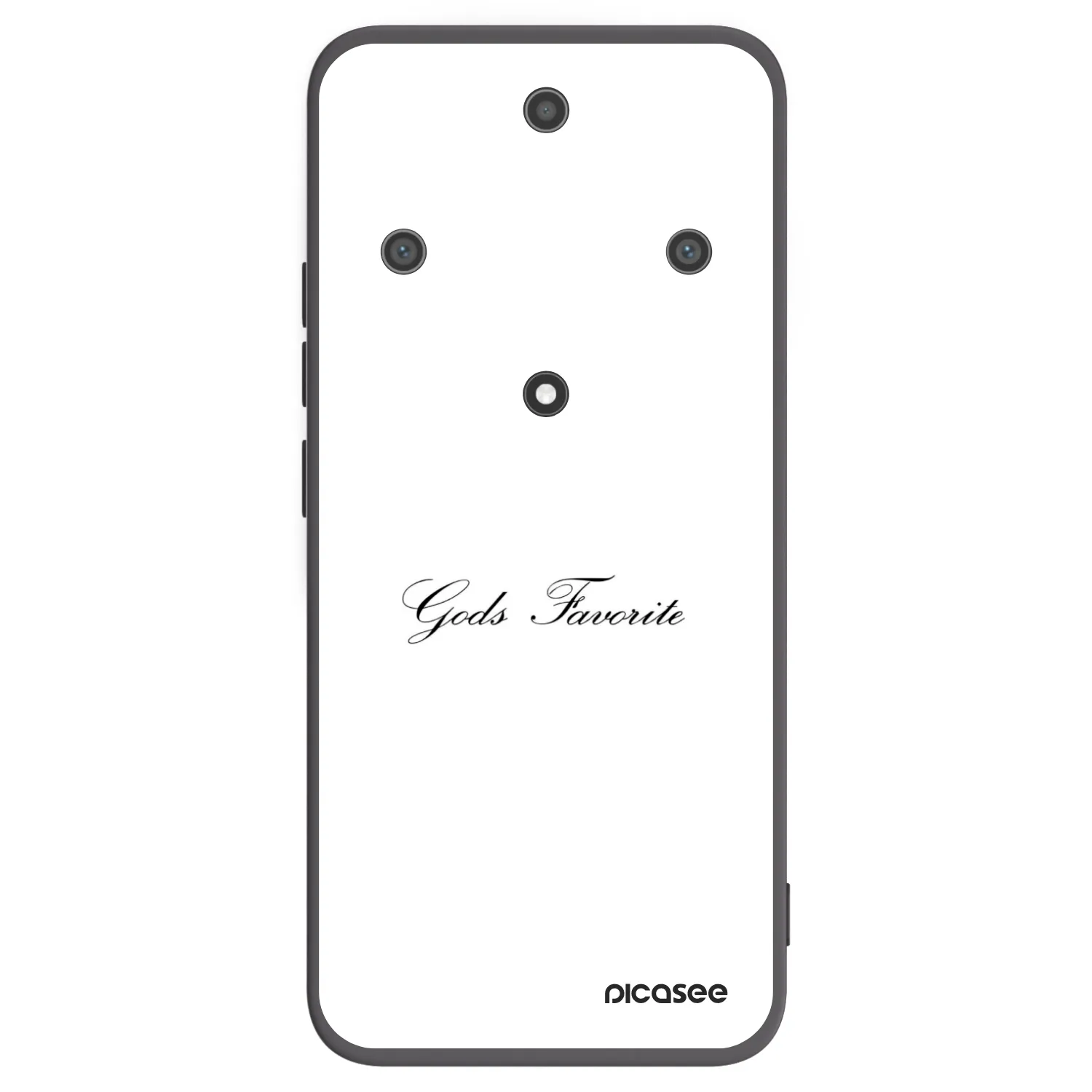 Picasee crna silikonska maskica za Honor Magic5 Lite 5G - Gods Favorite