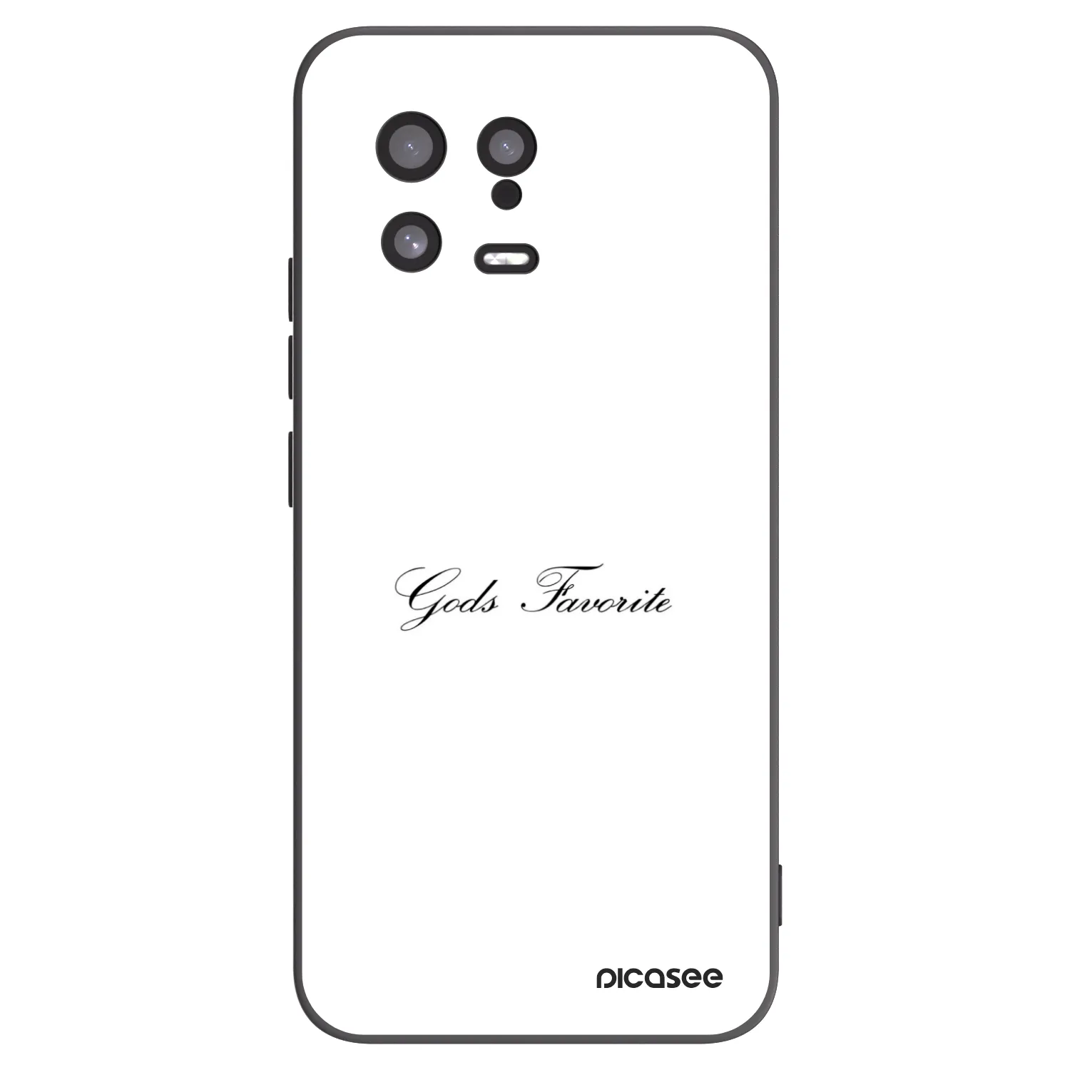 Picasee crna silikonska maskica za Xiaomi 13 - Gods Favorite