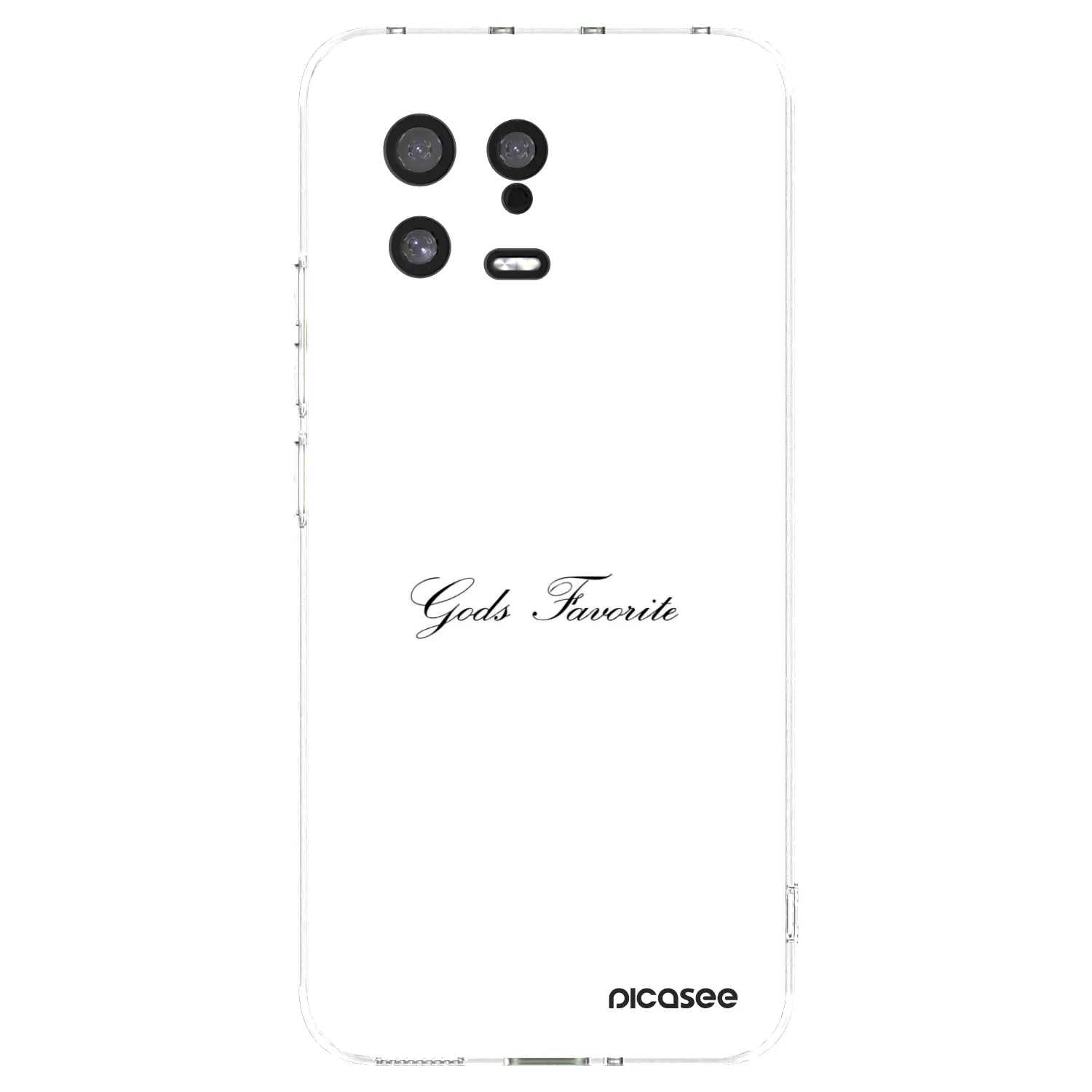 Picasee silikonska prozirna maskica za Xiaomi 13 - Gods Favorite