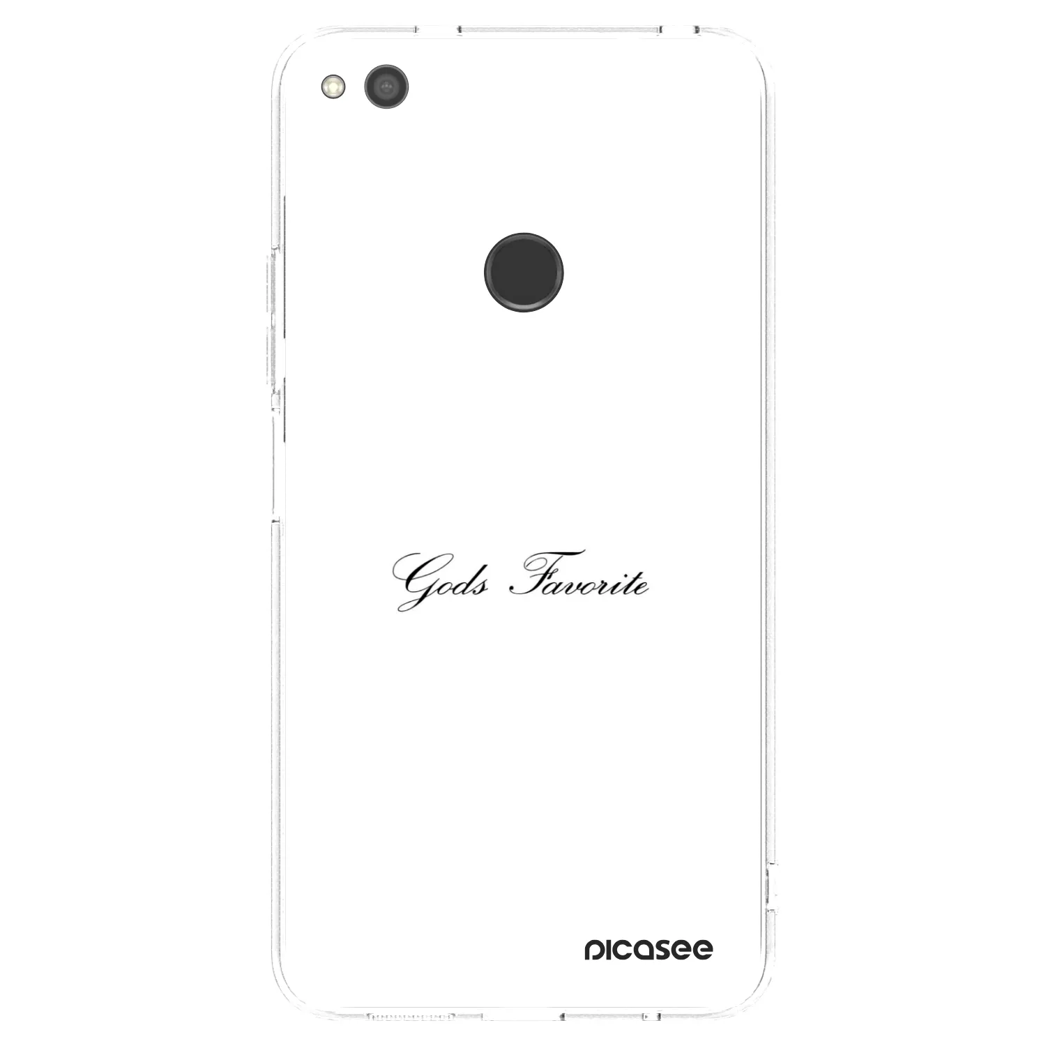 Picasee silikonska prozirna maskica za Huawei P9 Lite 2017 - Gods Favorite