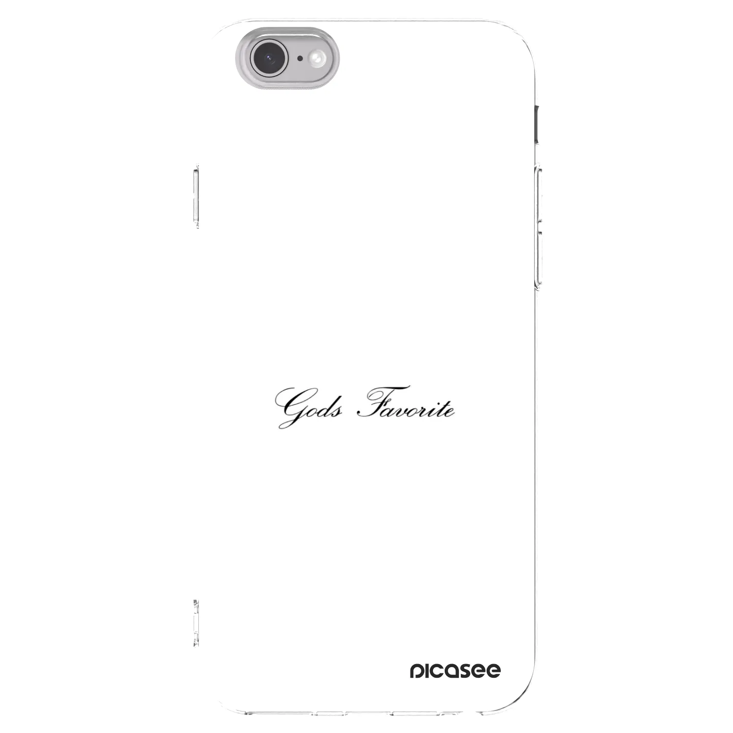 Picasee silikonska prozirna maskica za Apple iPhone 6/6S - Gods Favorite