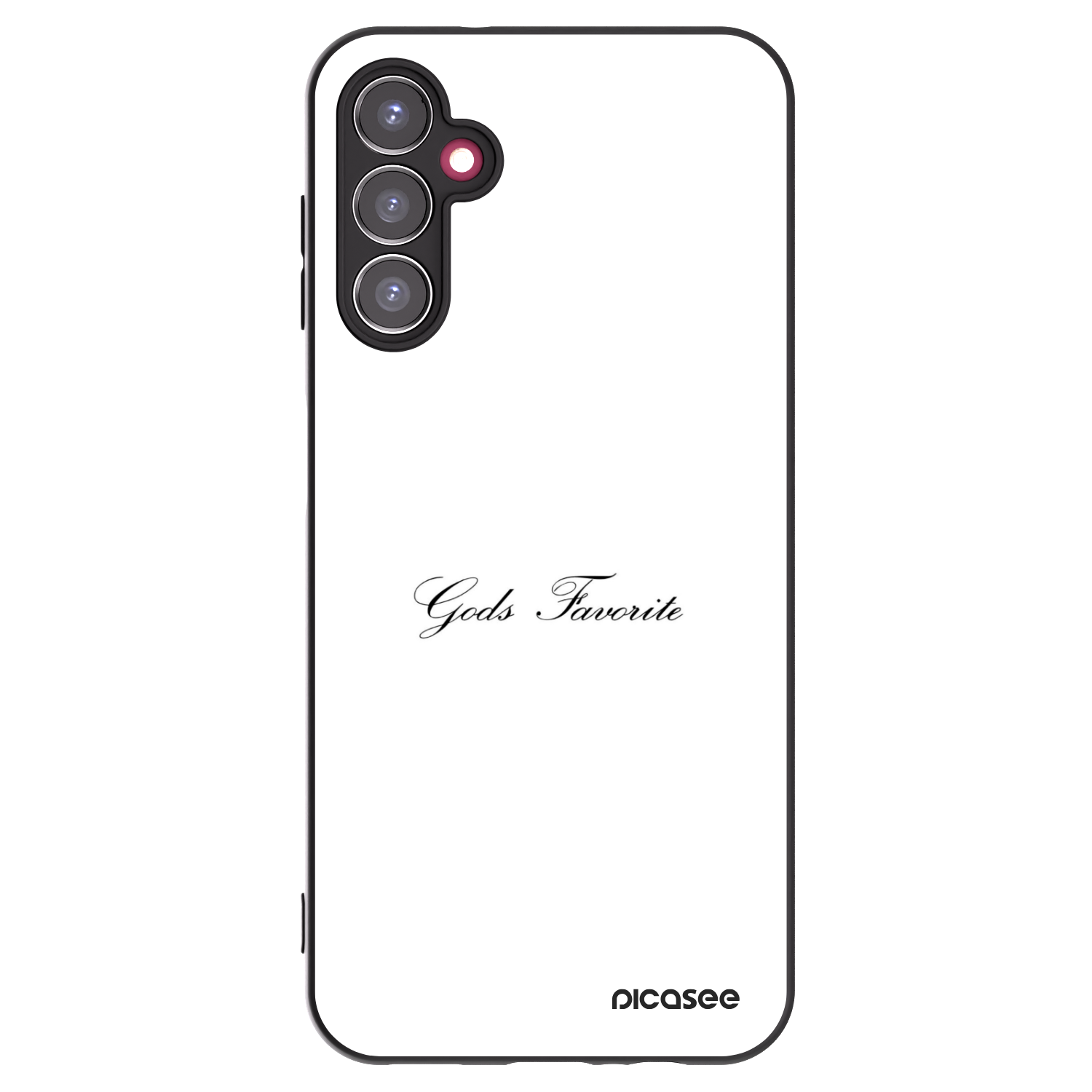 Picasee crna silikonska maskica za Samsung Galaxy A14 4G A145R - Gods Favorite