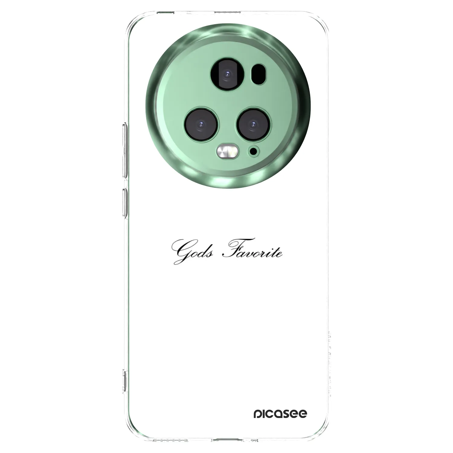 Picasee silikonska prozirna maskica za Honor Magic5 Pro - Gods Favorite