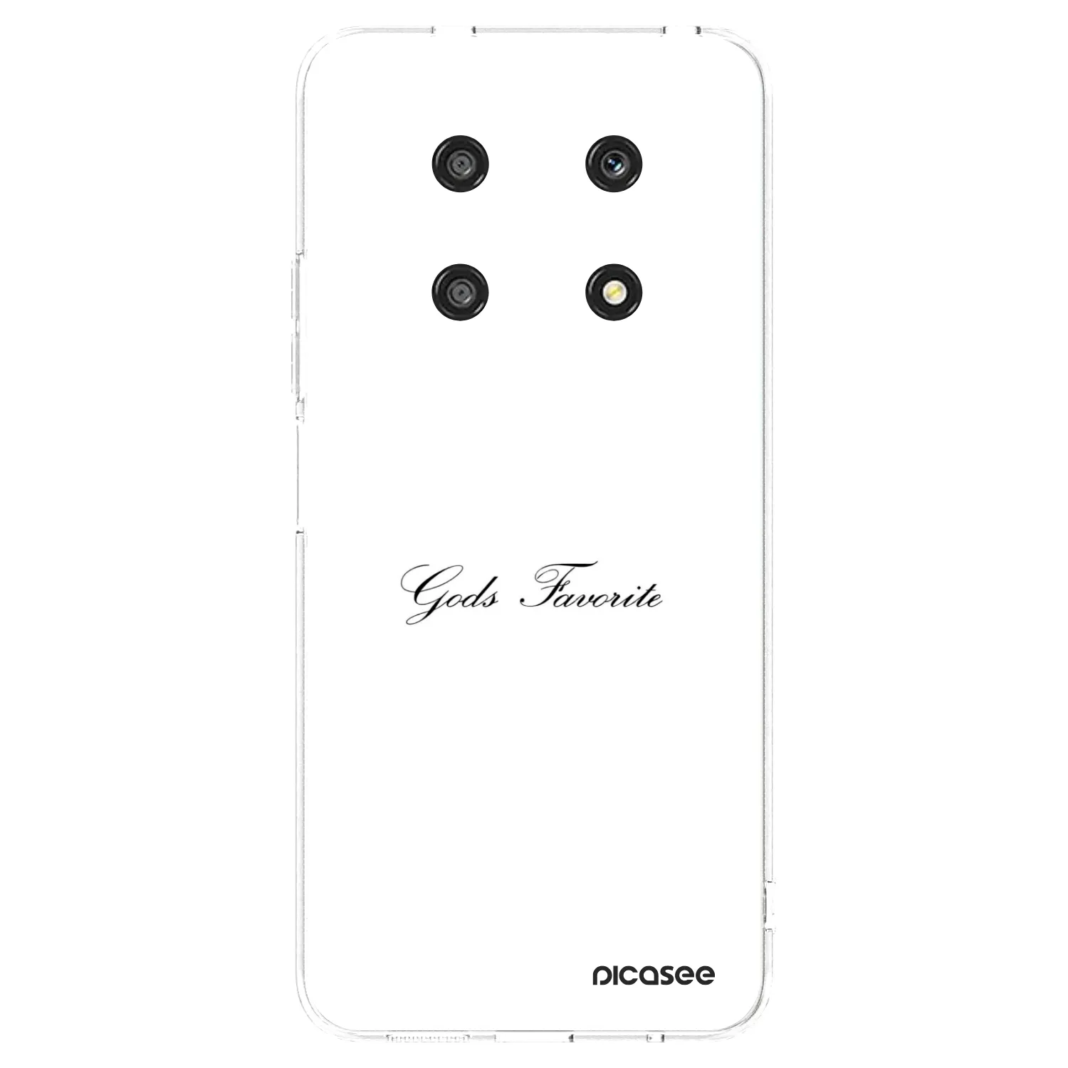 Picasee silikonska prozirna maskica za Honor Magic4 Lite 5G - Gods Favorite