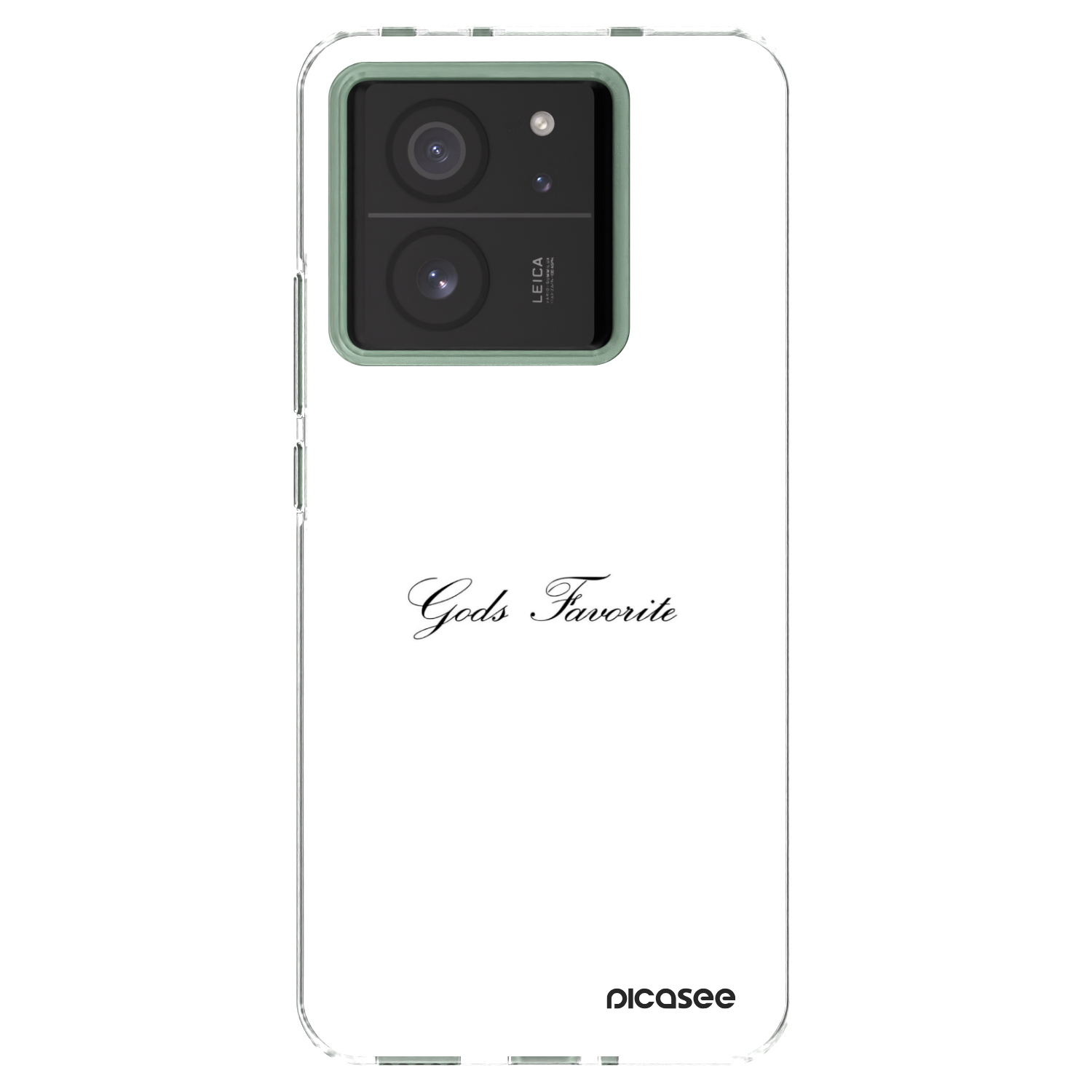 Picasee silikonska prozirna maskica za Xiaomi 13T - Gods Favorite