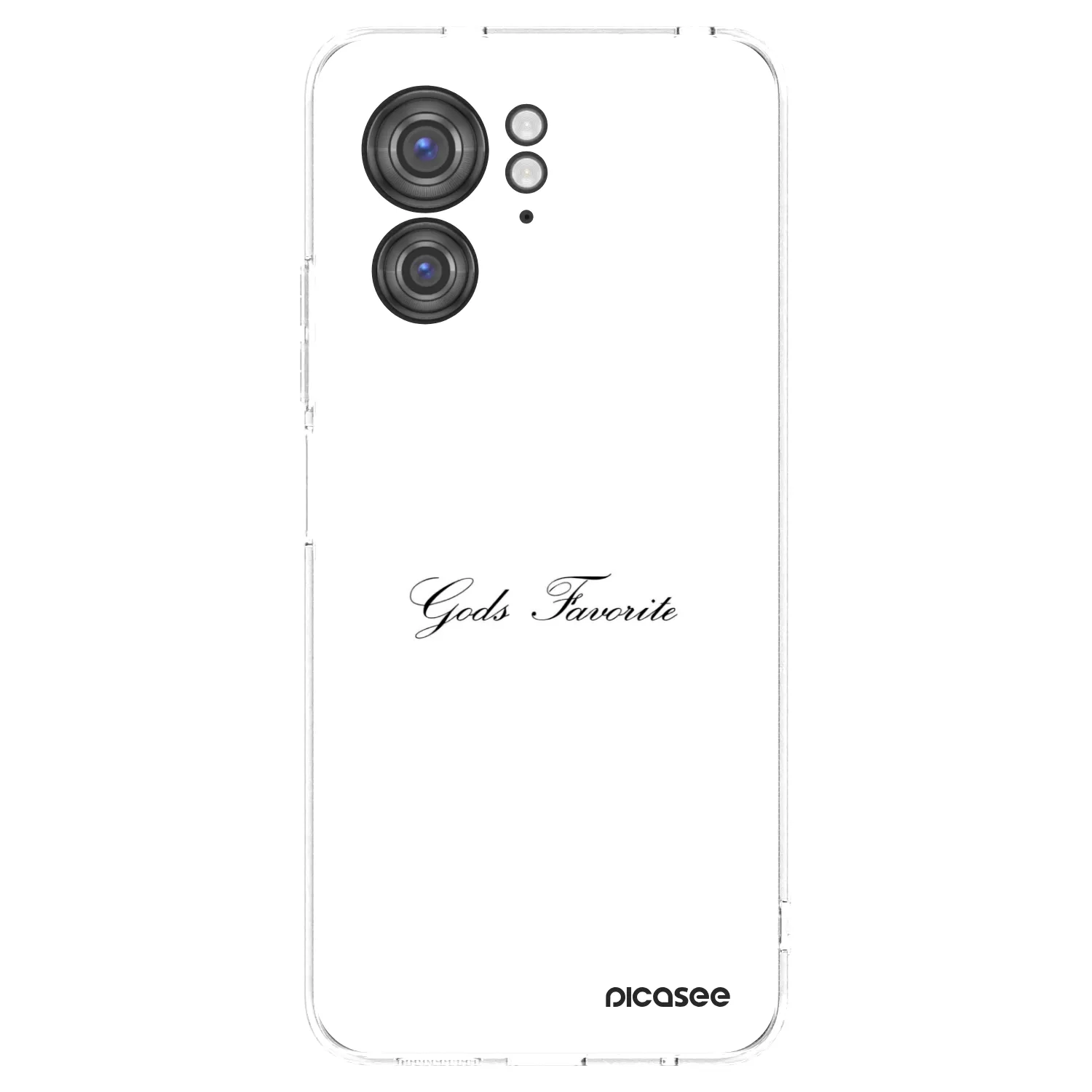 Picasee silikonska prozirna maskica za Motorola Edge 40 - Gods Favorite