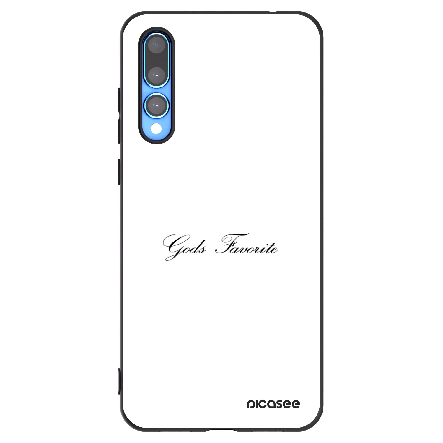 Picasee crna silikonska maskica za Huawei P20 Pro - Gods Favorite