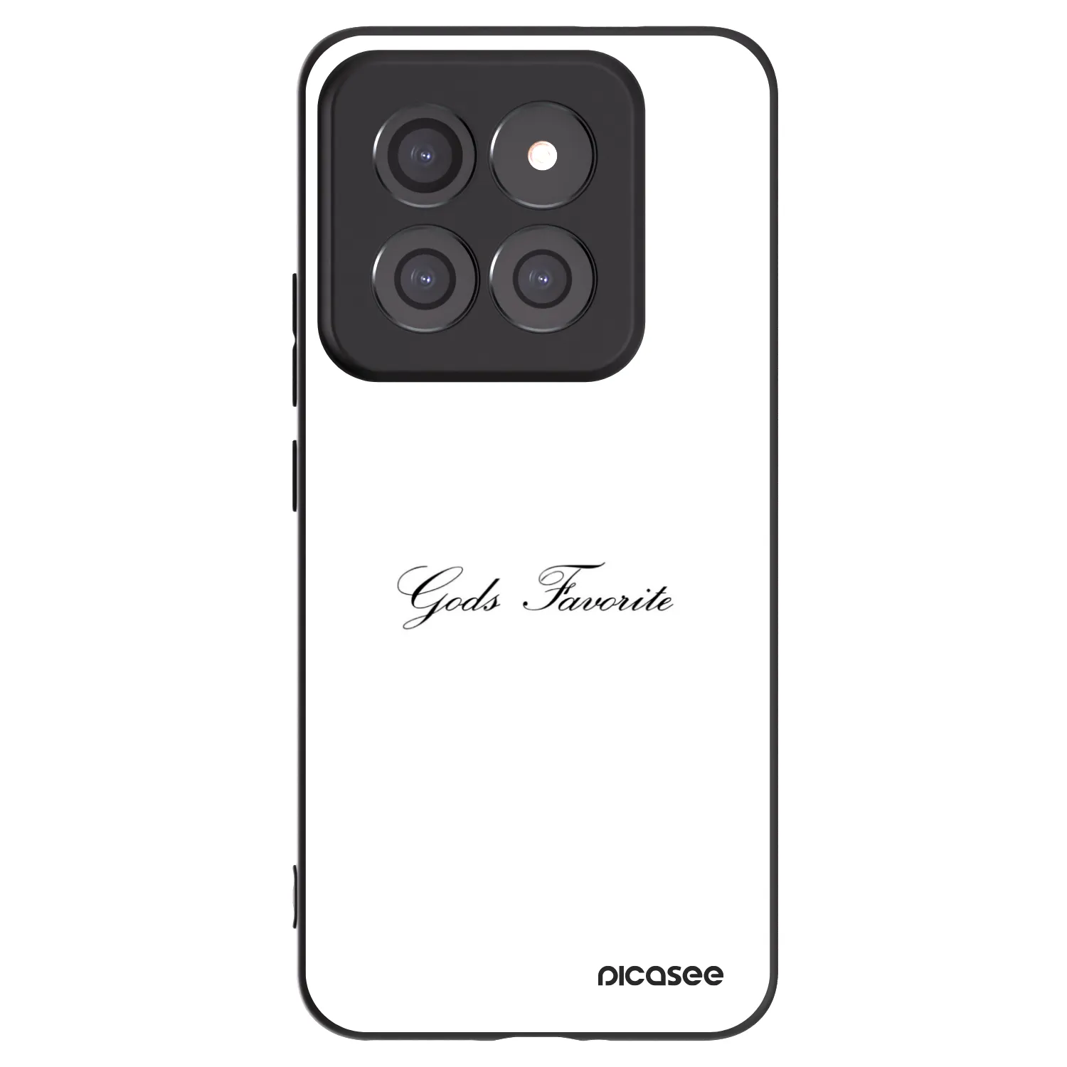 Picasee crna silikonska maskica za Xiaomi 14 Pro - Gods Favorite