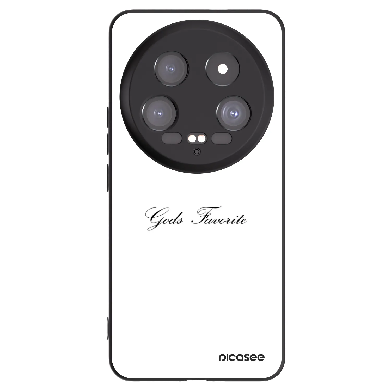 Picasee crna silikonska maskica za Xiaomi 14 Ultra - Gods Favorite