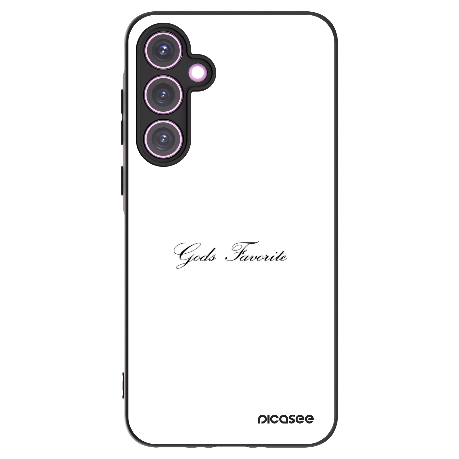 Picasee crna silikonska maskica za Samsung Galaxy A35 5G A356B - Gods Favorite