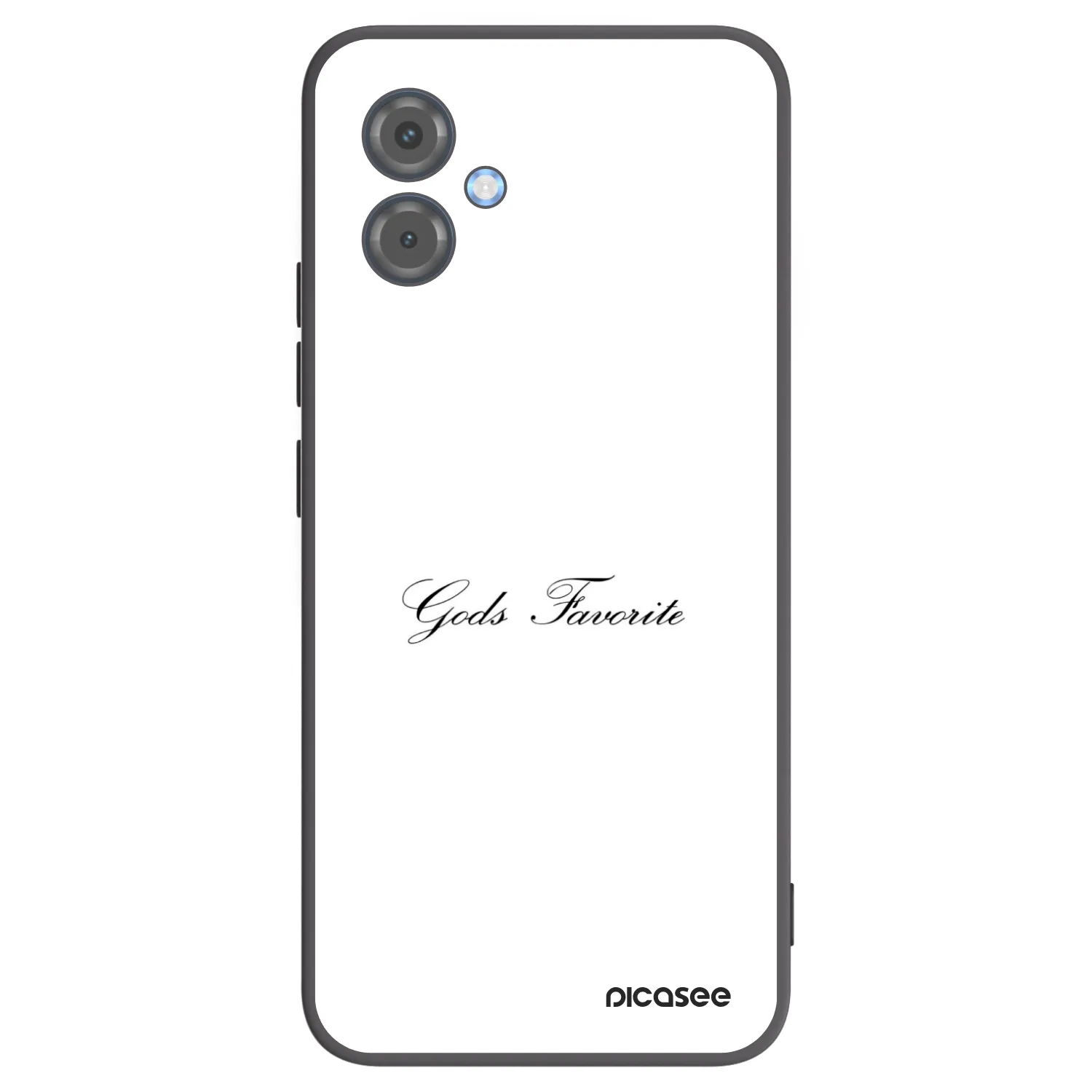 Picasee crna silikonska maskica za Motorola Moto G14 - Gods Favorite