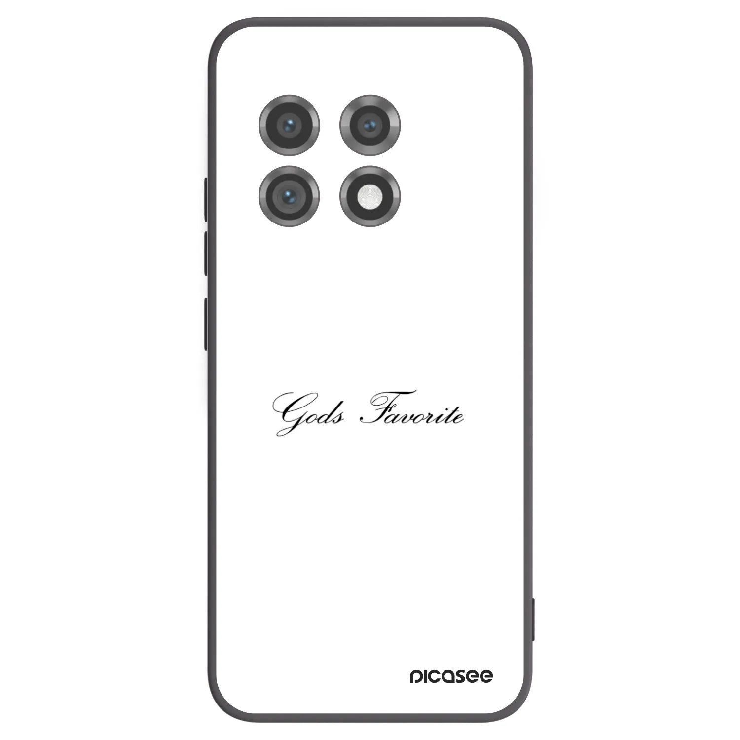 Picasee crna silikonska maskica za OnePlus 11 5G - Gods Favorite