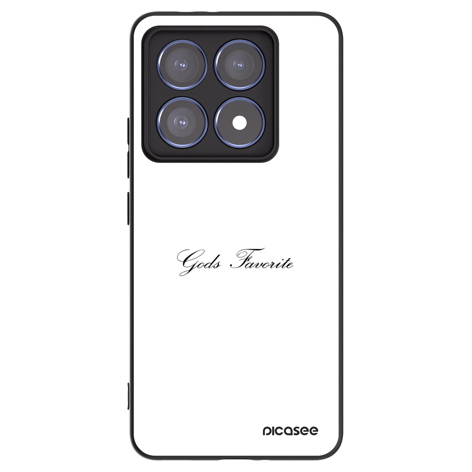 Picasee crna silikonska maskica za Xiaomi 14T Pro - Gods Favorite