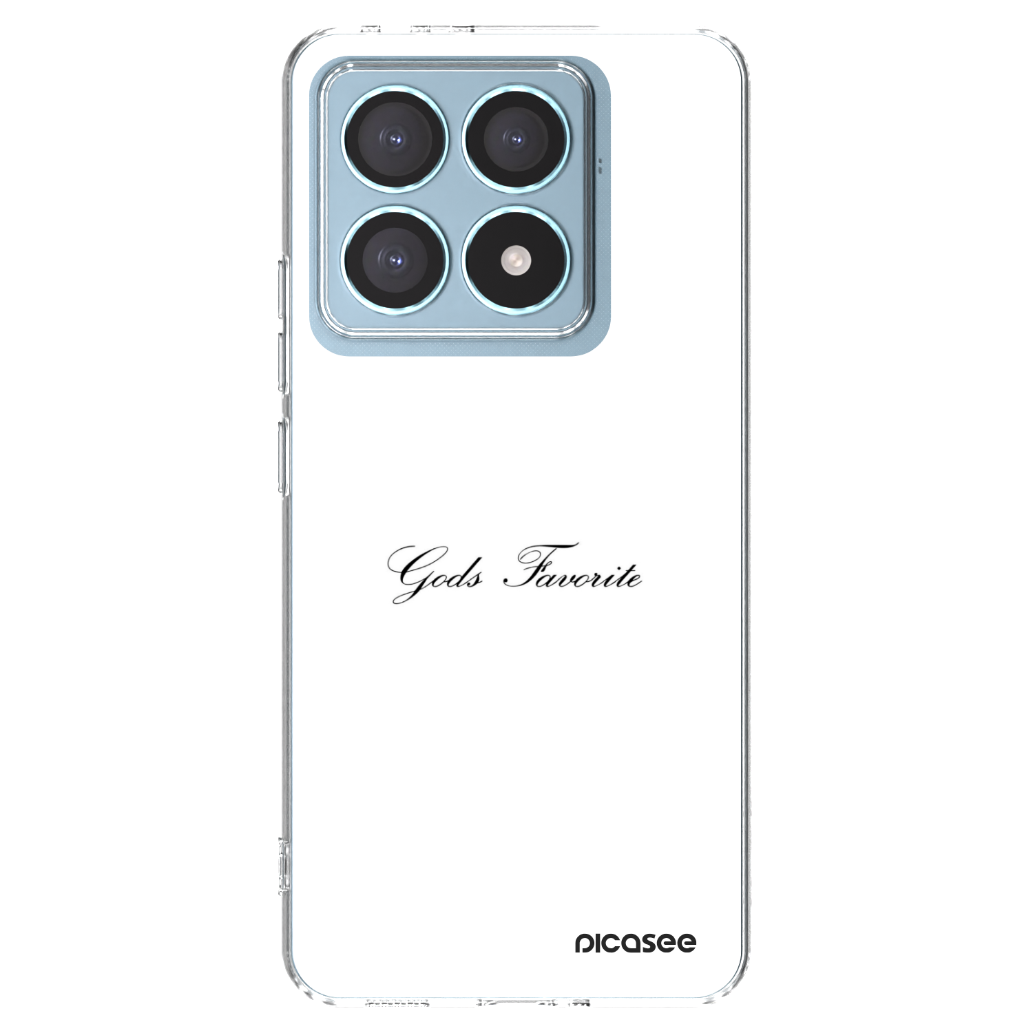 Picasee silikonska prozirna maskica za Xiaomi 14T Pro - Gods Favorite