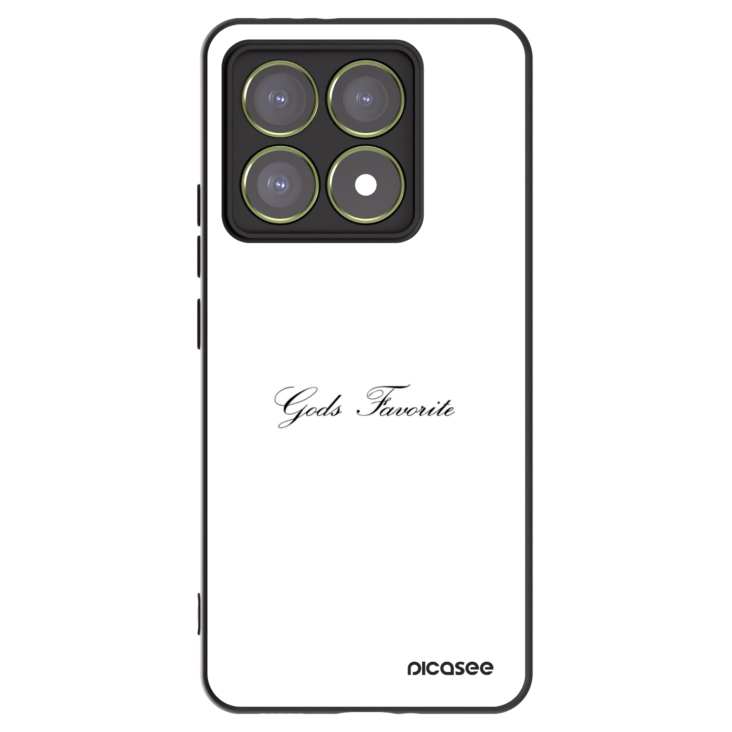 Picasee crna silikonska maskica za Xiaomi 14T - Gods Favorite