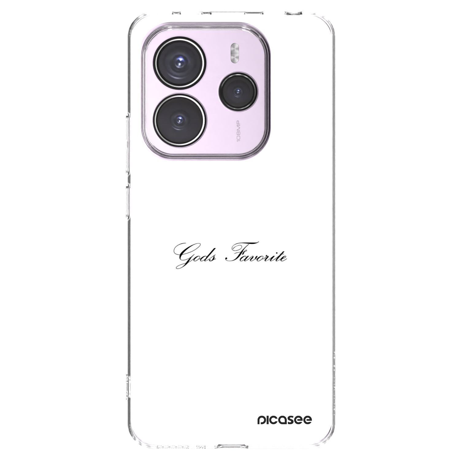 Picasee silikonska prozirna maskica za Xiaomi Redmi Note 14 5G - Gods Favorite