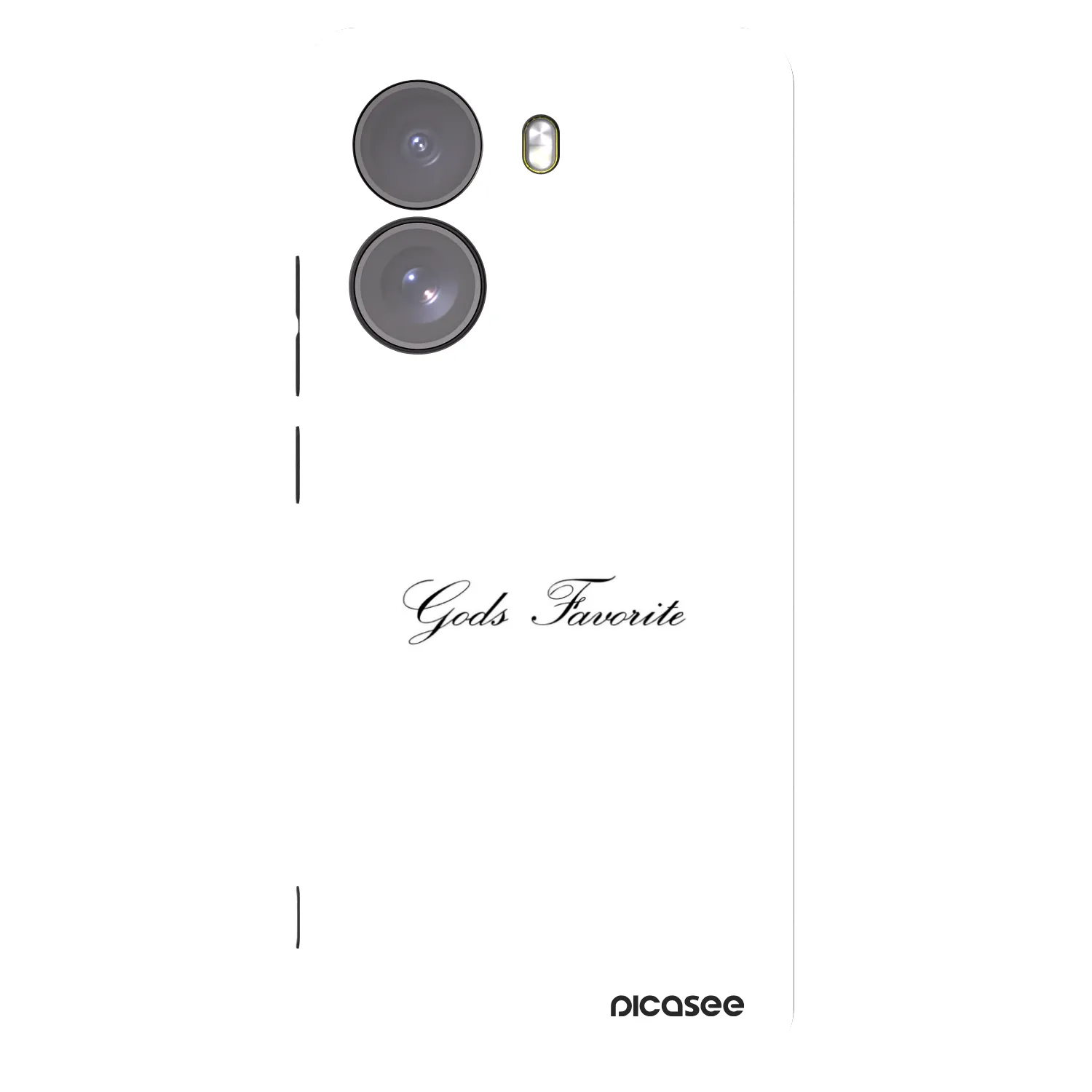 Picasee crna silikonska maskica za Xiaomi Poco X7 - Gods Favorite